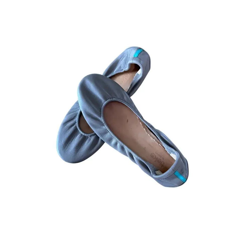 Tieks by Gavrieli‎ taupe leather ballet flats